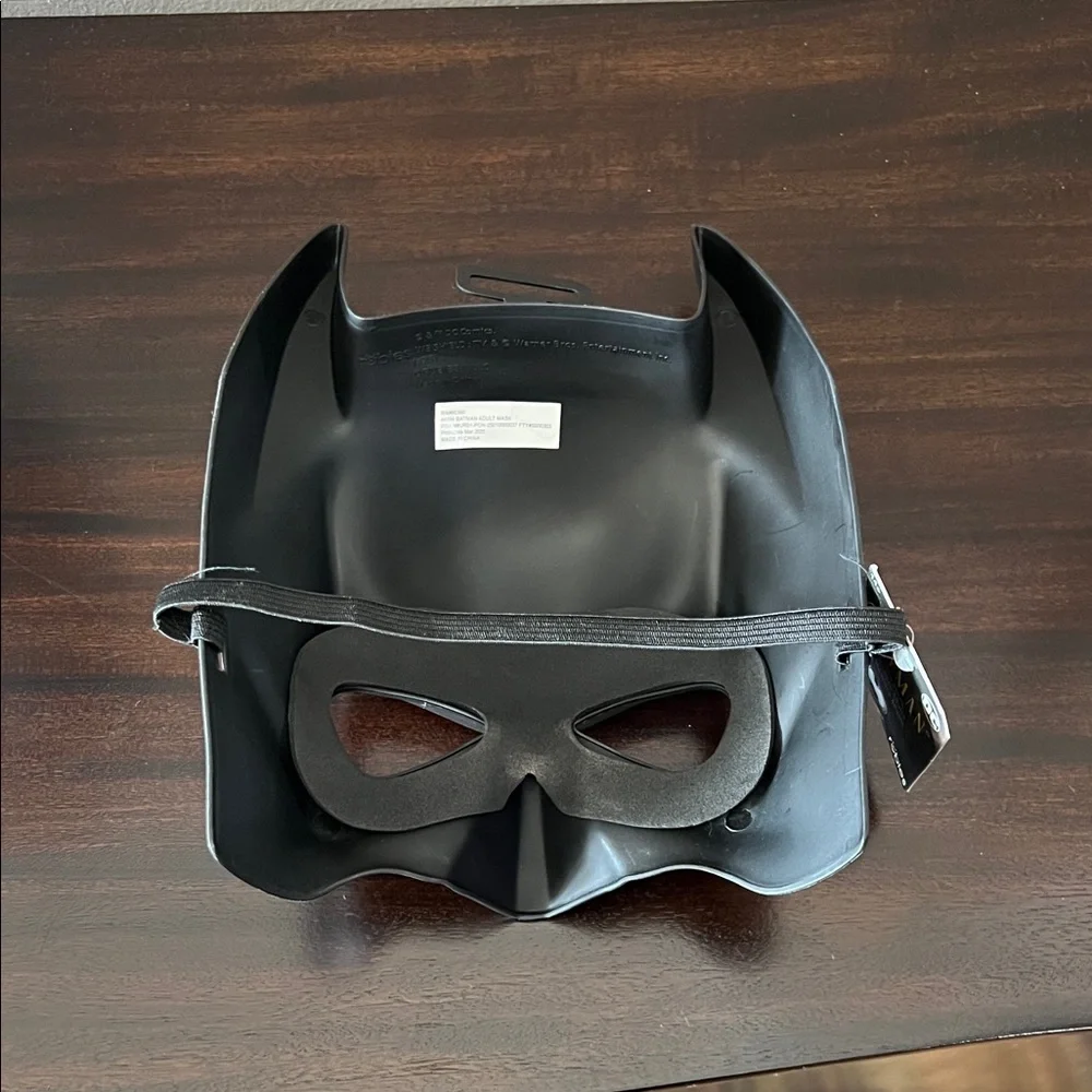 Rubie's Dark Knight Batman Black Adult Mask NWT